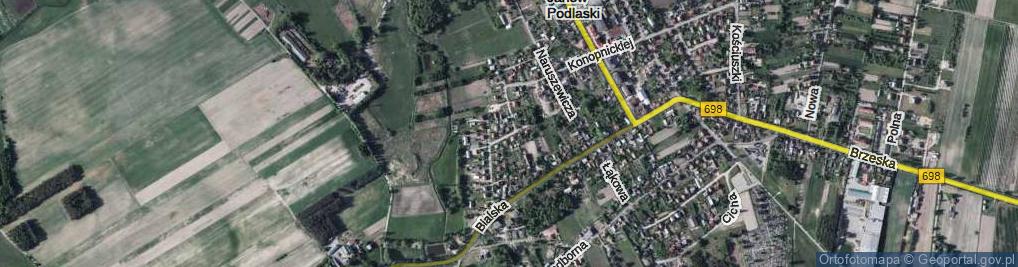 Zdjęcie satelitarne Króla Bolesława Chrobrego ul.